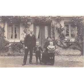 Fotokort Ukendt - Familien ? Ubrugt