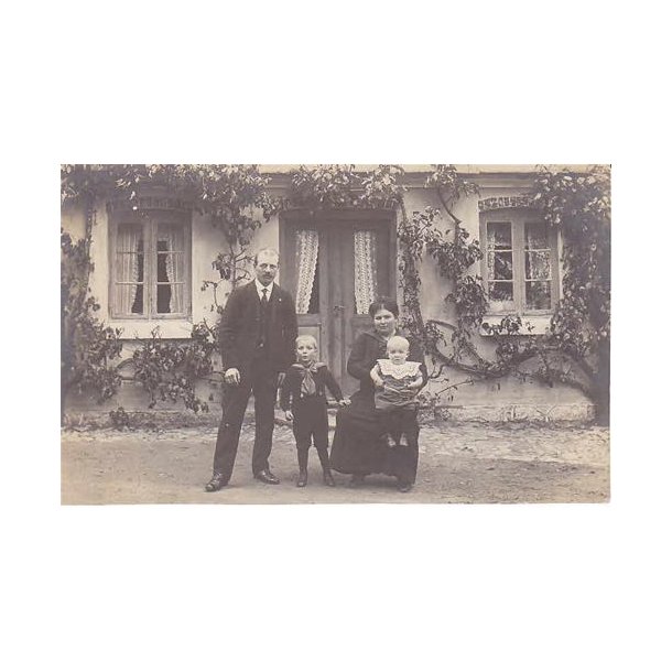 Fotokort Ukendt - Familien ? Ubrugt