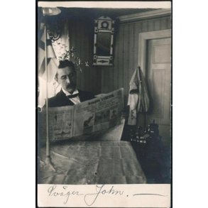 Fotokort Ukendt - Sv&aring;ger John ? Ubrugt