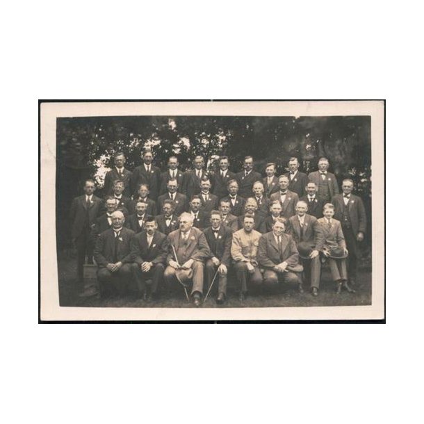 Fotokort Ukendt - M&oslash;de ? Brugt