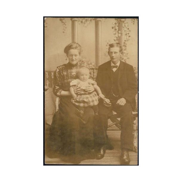 Fotokort Ukendt - Familien ? Ubrugt