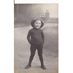 Fotokort Ukendt - Dreng ? Ubrugt