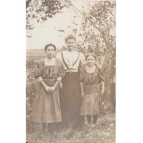 Fotokort Ukendt - Piger ? - Ubrugt