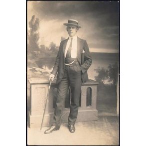 Fotokort Ukendt - Mand ? Ubrugt