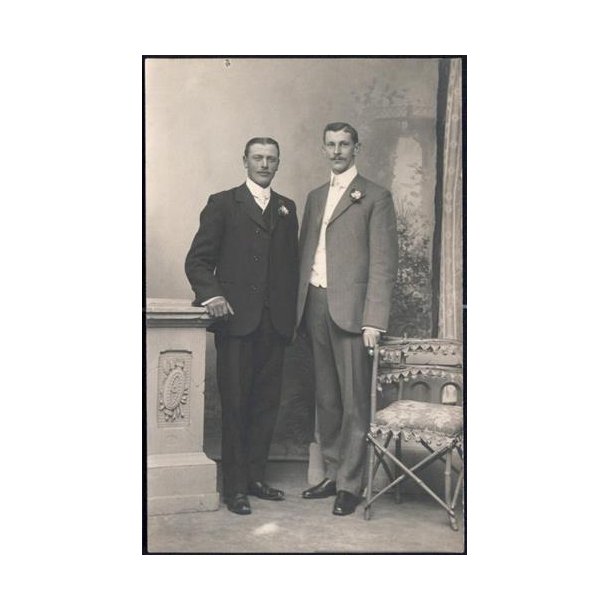 Fotokort Ukendt - Herrer ? Ubrugt