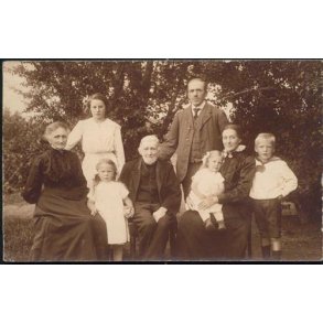 Fotokort Ukendt - Familien ? Ubrugt