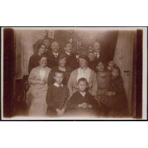 Fotokort Ukendt - Familien ? Ubrugt