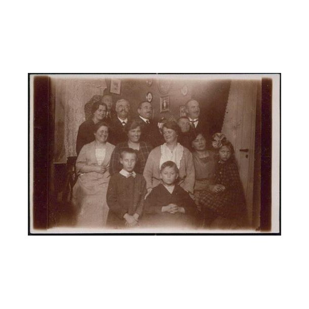 Fotokort Ukendt - Familien ? Ubrugt