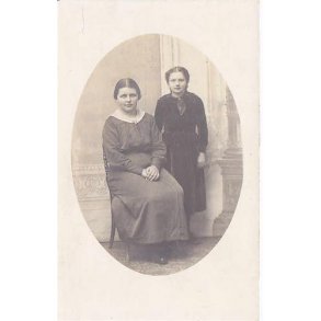 Fotokort Ukendt - Mor og Datter ? Ubrugt