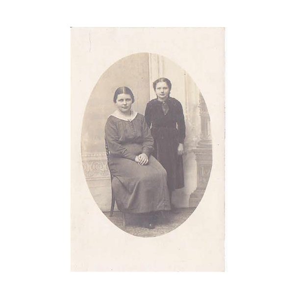 Fotokort Ukendt - Mor og Datter ? Ubrugt