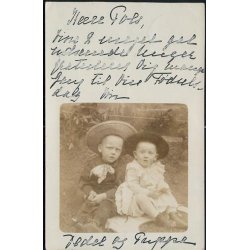 Fotokort Ukendt - B&oslash;rnene ? Brugt