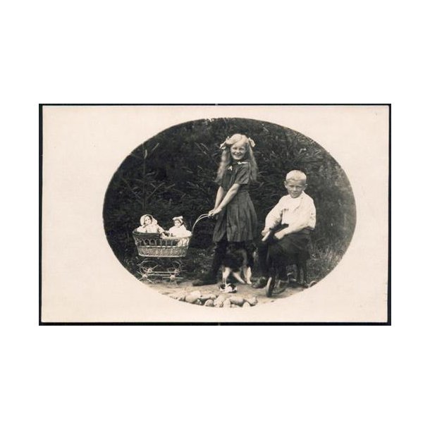 Fotokort Ukendt - B&oslash;rn ? Ubrugt