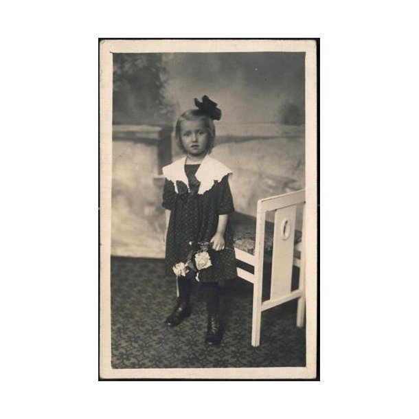 Fotokort Ukendt - Pige ? Ubrugt