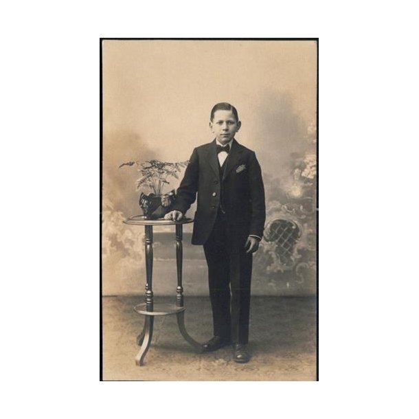 Fotokort Ukendt - Konfirmand ? Ubrugt