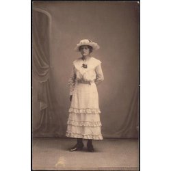 Fotokort Ukendt - Ny Kjole ? Ubrugt