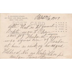 Fotokort Ukendt - Thora Petersen - 1909