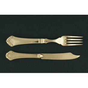 Victoria Fiskekniv og gaffel, 18� cm.