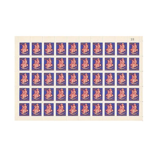 Danmark julem&aelig;rkeark 1935 - POSTFRISK