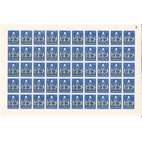 Danmark julemærkeark 1946 - POSTFRISK