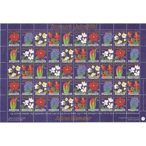 Danmark julemrkeark 1984 - POSTFRISK