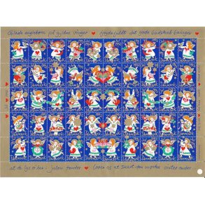 Danmark julemrkeark 1992 - POSTFRISK
