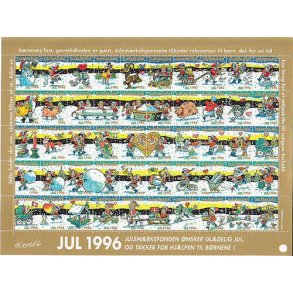 Danmark julemrkeark 1996 - POSTFRISK