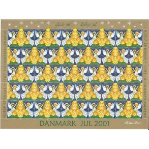 Danmark julemrkeark 2001 - POSTFRISK