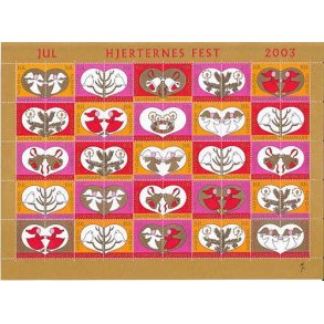 Danmark julemrkeark 2003 - POSTFRISK