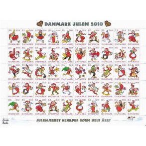 Danmark julemrkeark 2010 - POSTFRISK