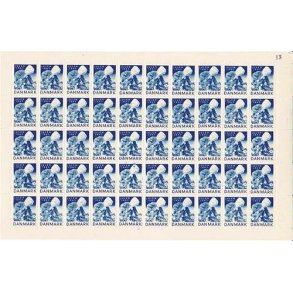 Danmark julemærkeark 1943 - FOLDET