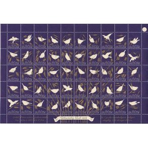 Danmark julemærkeark 1955 - FOLDET