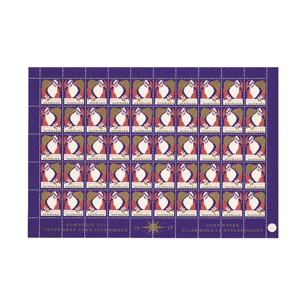 Danmark julem&aelig;rkeark 1958 - FOLDET