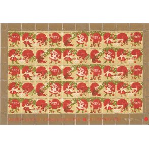 Danmark julemærkeark 1982 - FOLDET