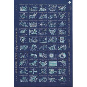 Danmark julemærkeark 1967 - UTAKKET