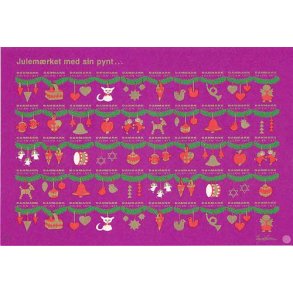 Danmark julemærkeark 1977 - UTAKKET