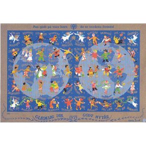 Danmark julemærkeark 1979 - UTAKKET