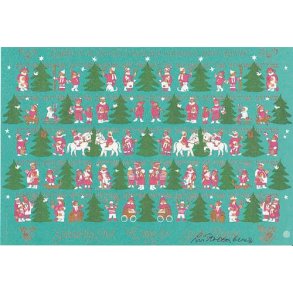 Danmark julemærkeark 1980 - UTAKKET