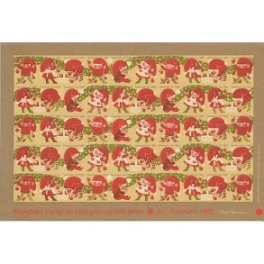 Danmark julemærkeark 1982 - UTAKKET