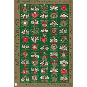 Danmark julemærkeark 1989 - UTAKKET