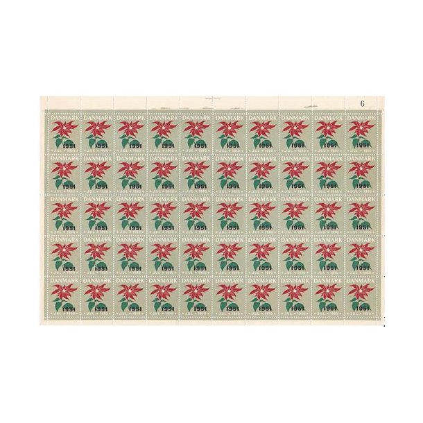 Danmark julem&aelig;rkeark 1951/50 - FOLDET
