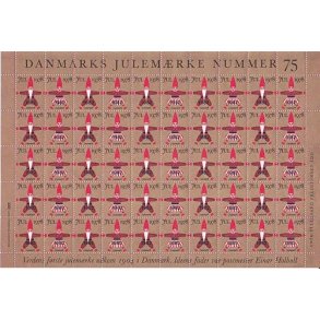 Danmark julemærkeark 1982/78 - FOLDET