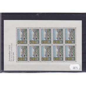 Danmark julemrkeark nytryk 1923/84 - POSTFRISK