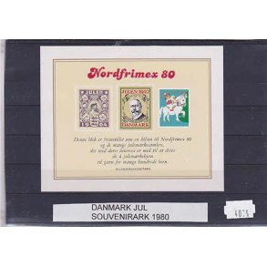 Nordfrimex 80 - Jul 1904 -27-80-1980 - Takket, postfrisk