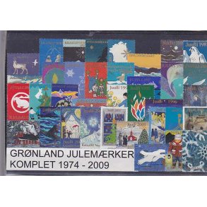 Grnland Enkeltmrker 1974 - 2010 - Postfrisk