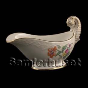 Saxisk Blomst Hvid Smrnb