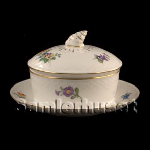 Saxisk Blomst Hvid Smrskl