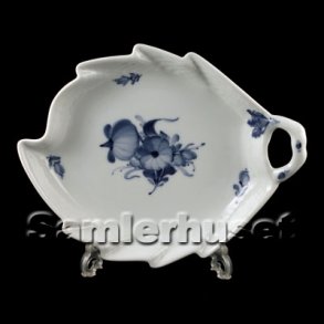 Bl Blomst Flettet Kagefad Blad 23 cm.