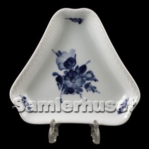 Blå Blomst Flettet Bakke til Salt/Peber/Sennep.