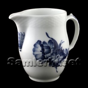 Bl Blomst Flettet Kande 15x17 cm.