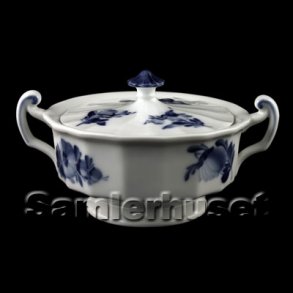 Bl Blomst Kantet Sukkerskl.